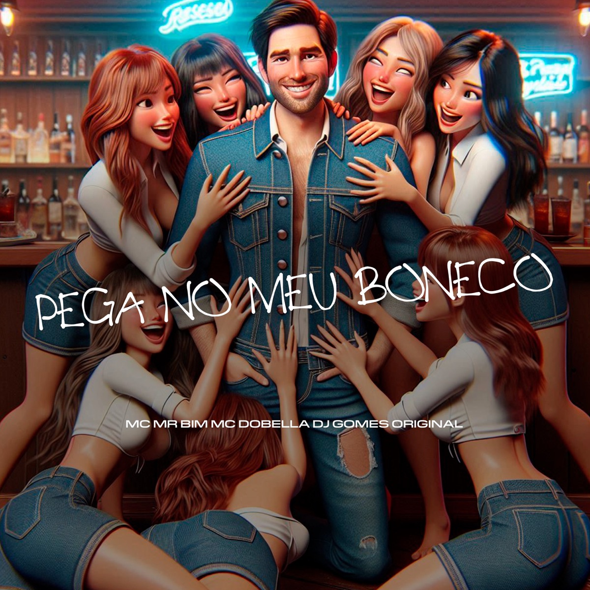 PEGA MEU BONECO - Single by DJ Gomes Original, Mc Dobella & Mc Mr. Bim album cover