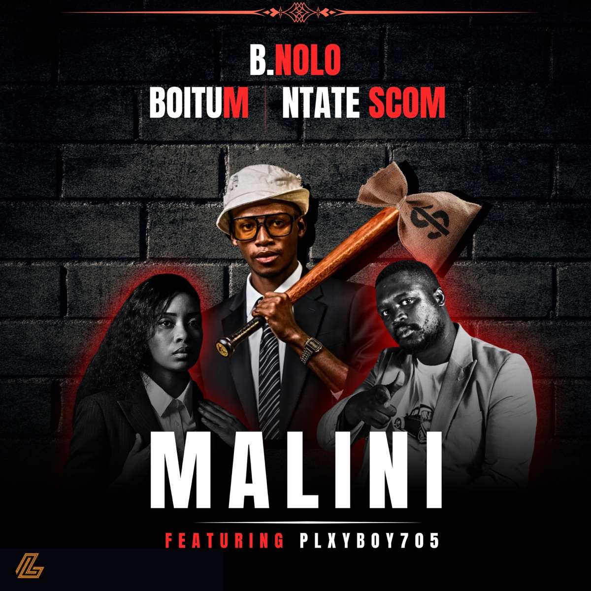 Malini (feat. Plxyboy705) - Single by B.Nolo, Ntate Scom & BoituM album cover