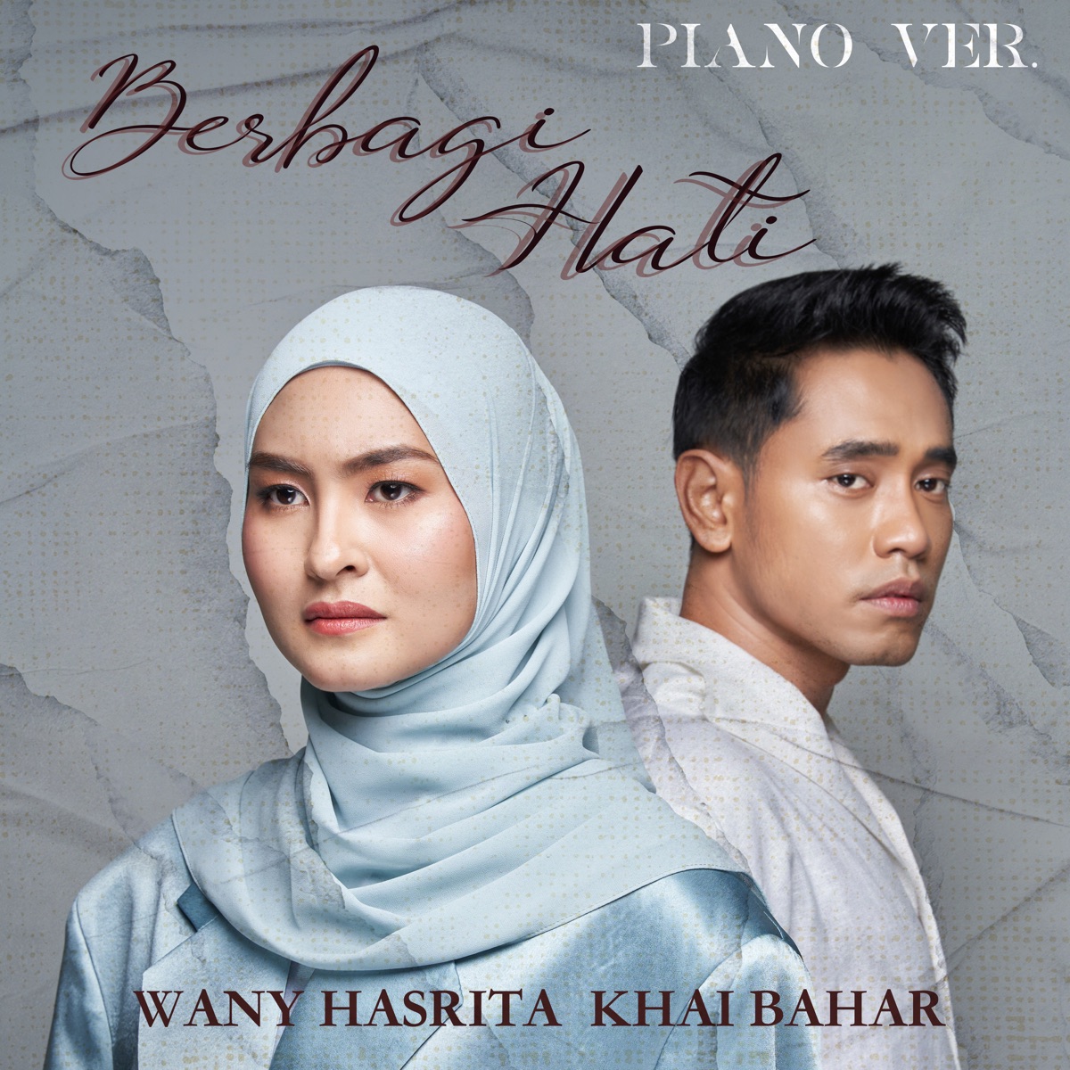Berbagi Hati (Piano Version - From "Berbagi Suami") - Single by Khai Bahar & Wany Hasrita album cover