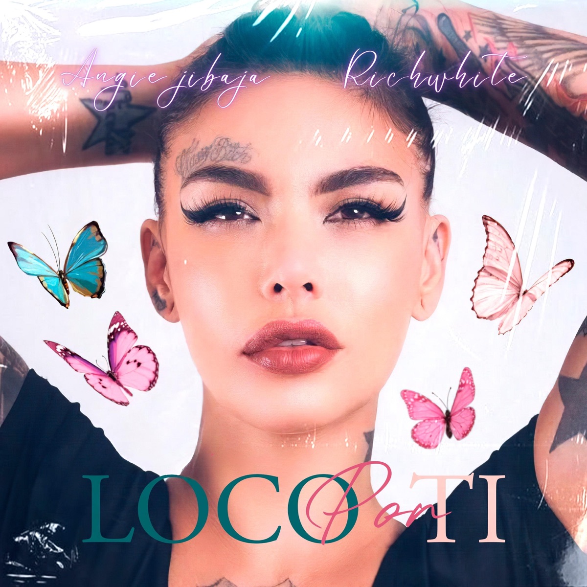 Loco por Ti - Single by Angie Jibaja & Richwhite album cover