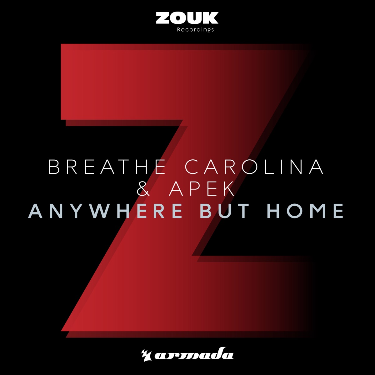 Anywhere but Home - Single by Breathe Carolina & APEK album cover