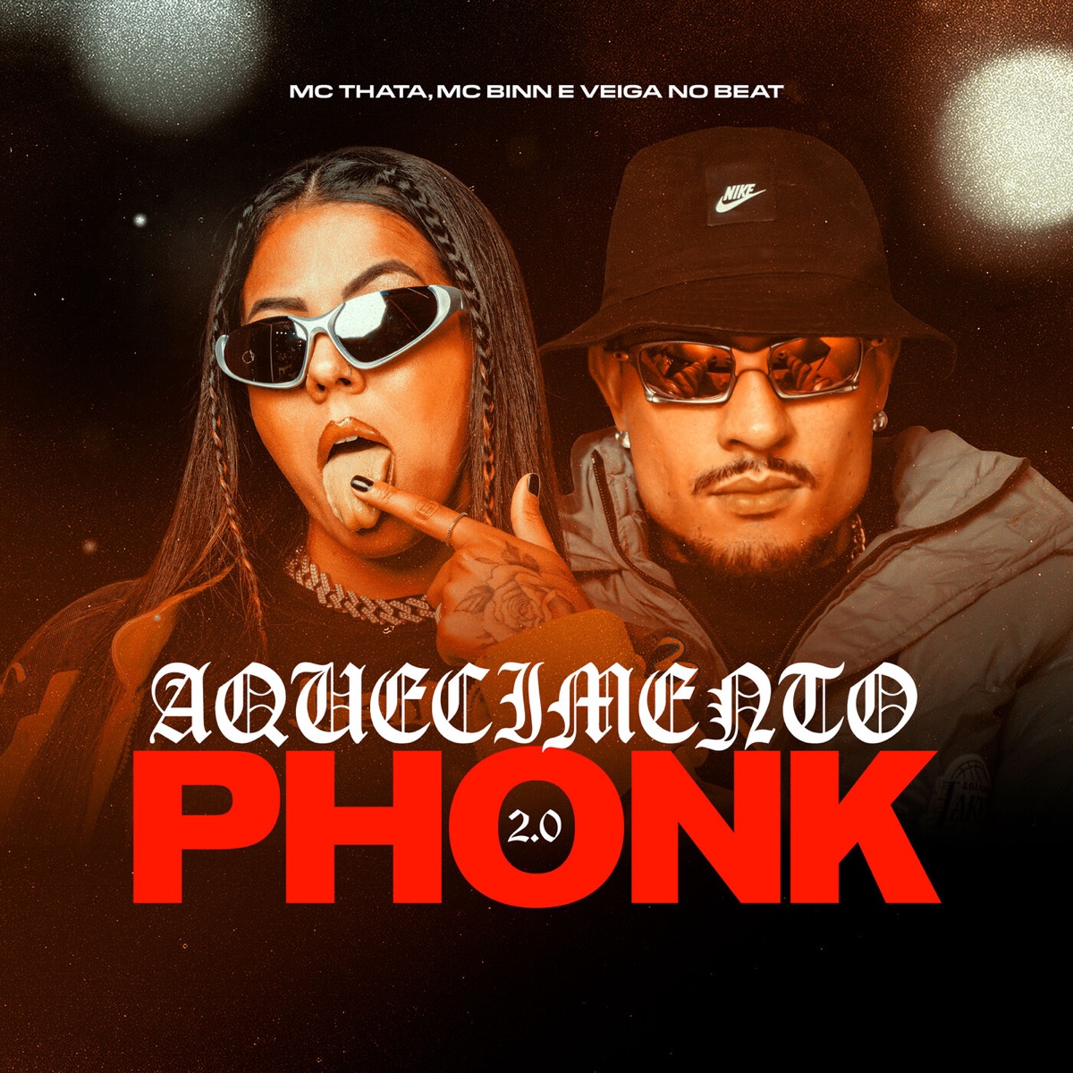 Aquecimento Phonk 2.0 - Single by Mc Thata, Mc Binn & Veiga no beat album cover