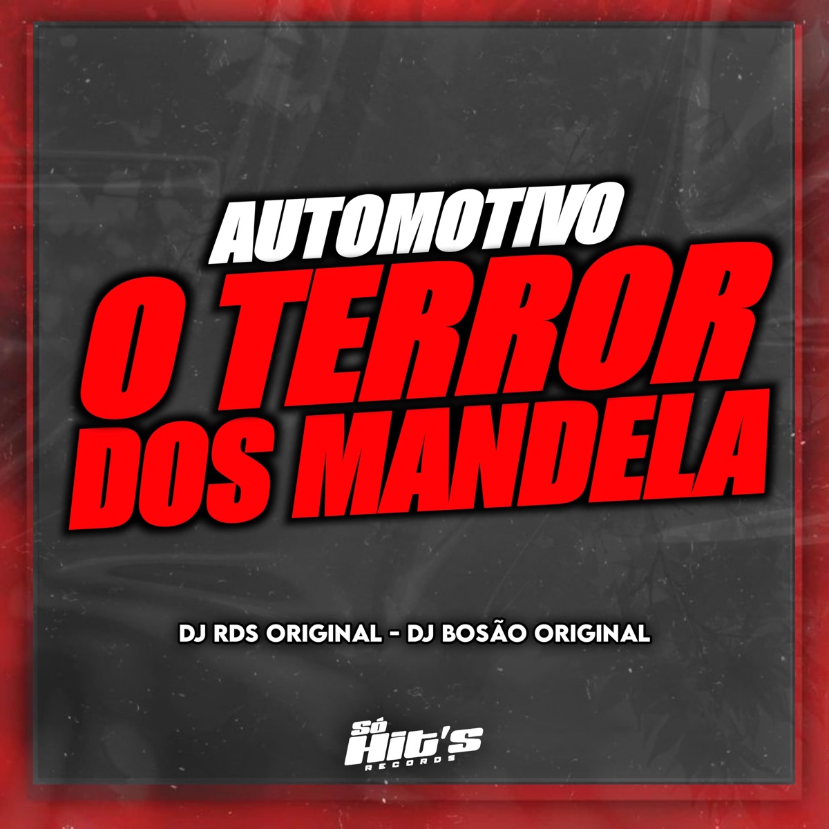 Automotivo o Terror dos Mandela - Single by DJ RDS ORIGINAL, dj Bosão original & Só Hits Records album cover
