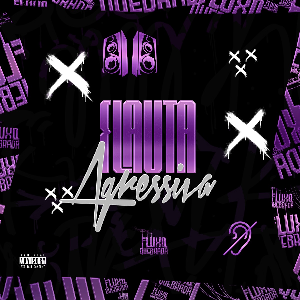 Flauta Agressiva - Single by MC GW, Mc Denny & DJ guuh ZL album cover