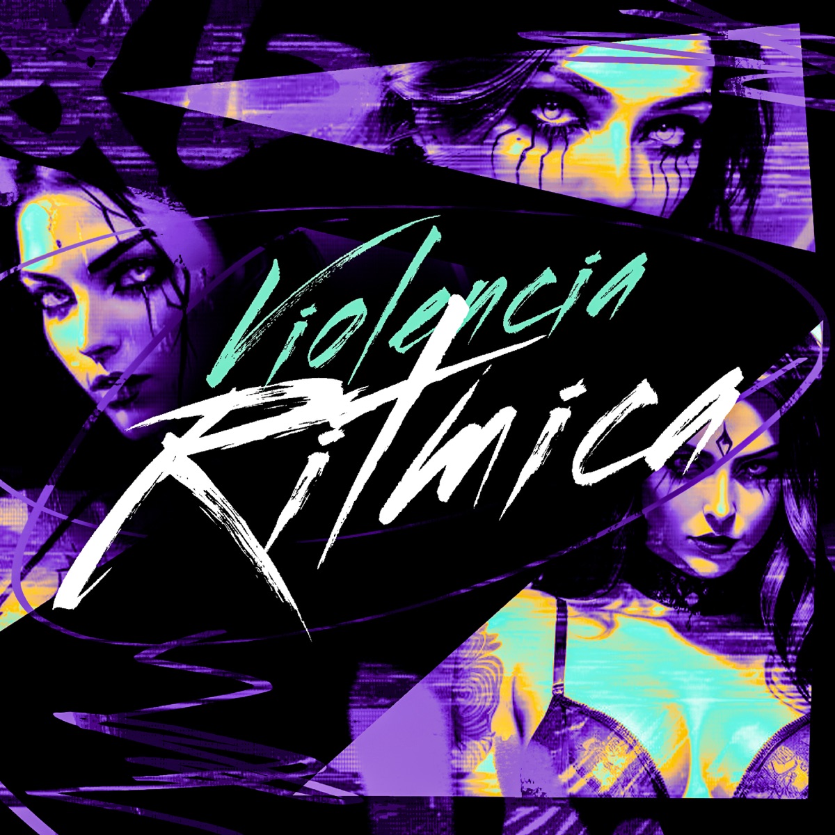 VIOLÊNCIA RITMICA - EP by Mc Gw, Mc Neguin Wm & Dj Magro album cover