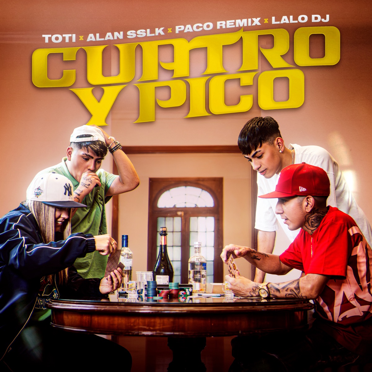 Cuatro Y Pico (feat. LAALODJ) - Single by PACOREMIX, TOTI & Alan SSLK album cover