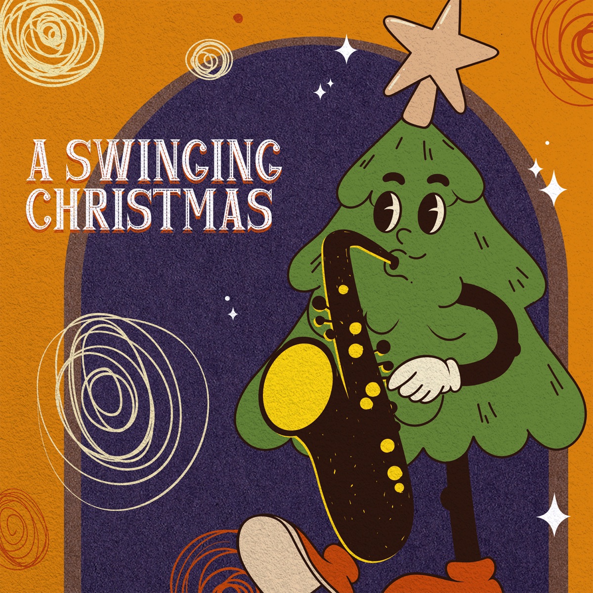 A Swinging Christmas by Alexander L'Estrange & Mark Armstrong album cover