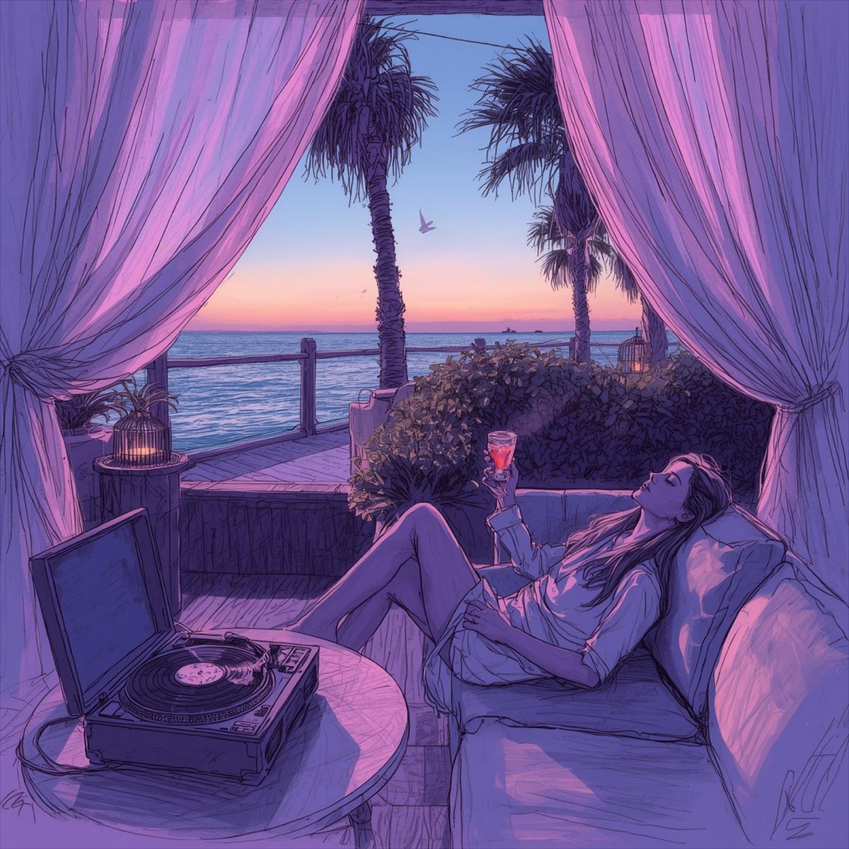 Bossa LoFi Breeze - EP by Purple album cover