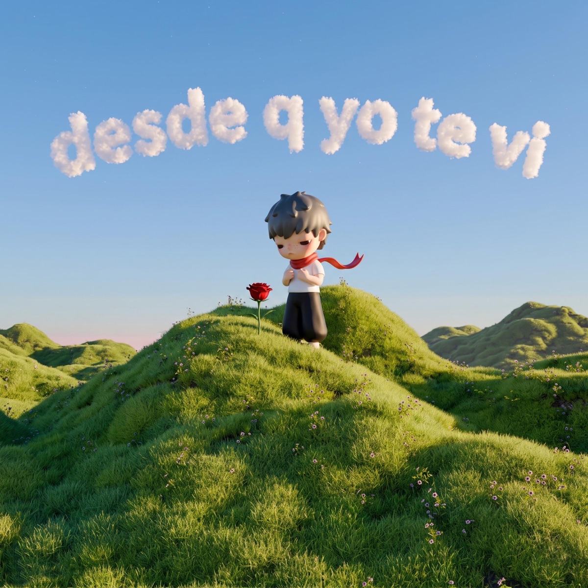 DESDE Q YO TE VI (feat. Yeiza) - Single by Manu Vibes album cover