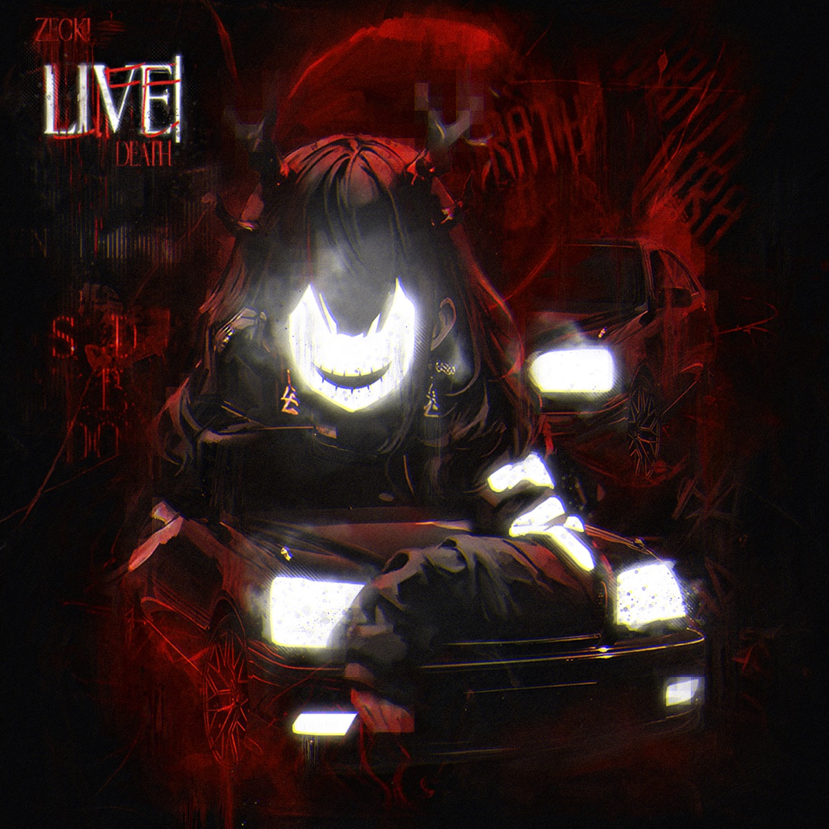 LIVE, LIFE, DEATH by zecki album cover