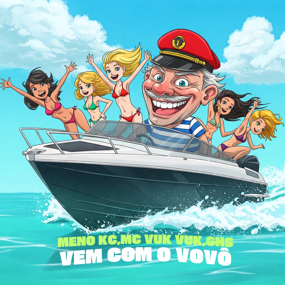 Vem Com o Vovô - Single by MENO KC, GHS & Mc Vuk Vuk album cover