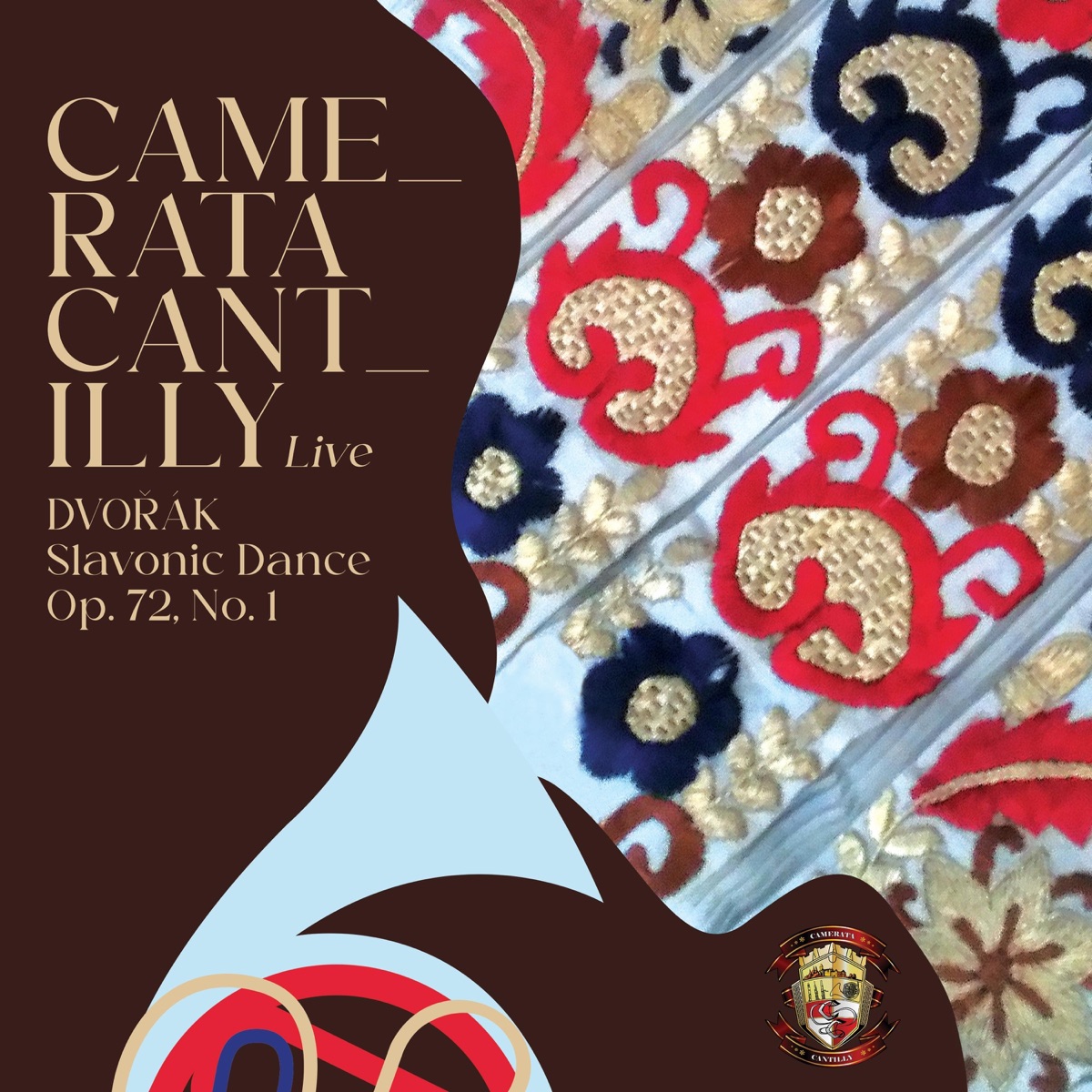 Slavonic Dances, Op. 72, B. 147: I. Odzemek (Live in Kutina 2019) - Single by Camerata Cantilly album cover