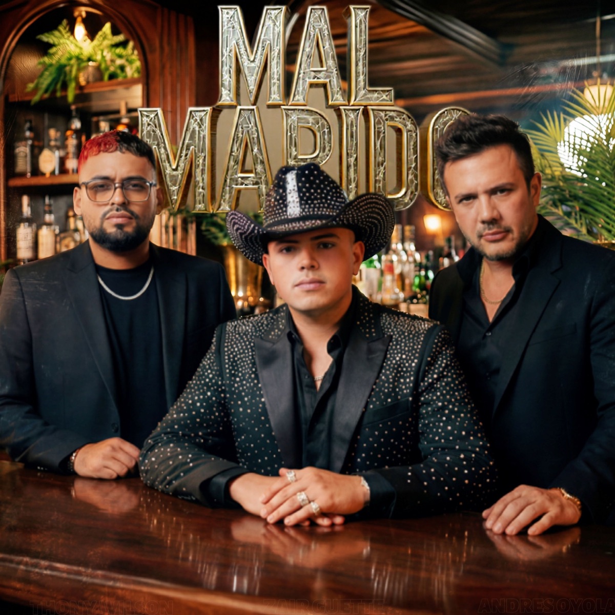 Mal Marido (feat. Dorance) - Single by Andres Oyola, Zair Guette & Thony Wilson album cover