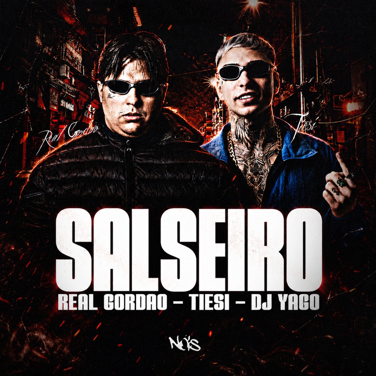 SALSEIRO (feat. DJ Yago) - Single by Tiesi & Real Gordão album cover