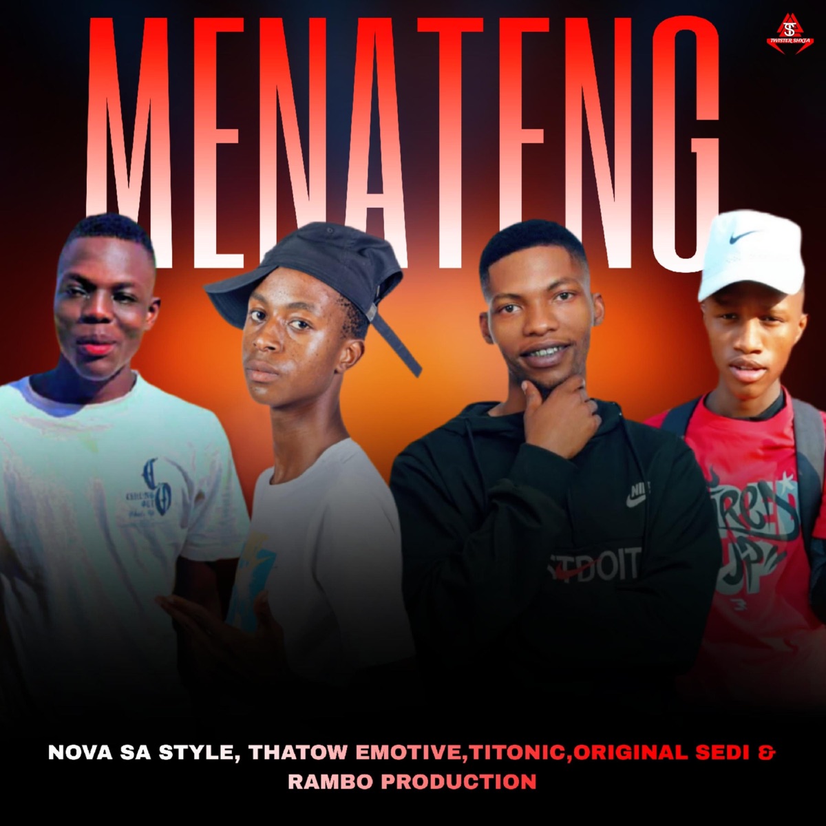MENATENG (feat. THATOW EMOTIVE, NOVA SA STYLE, TITONIC, ORIGINAL SEDI & RAMBO PRODUCTION) - Single by 129 boys album cover