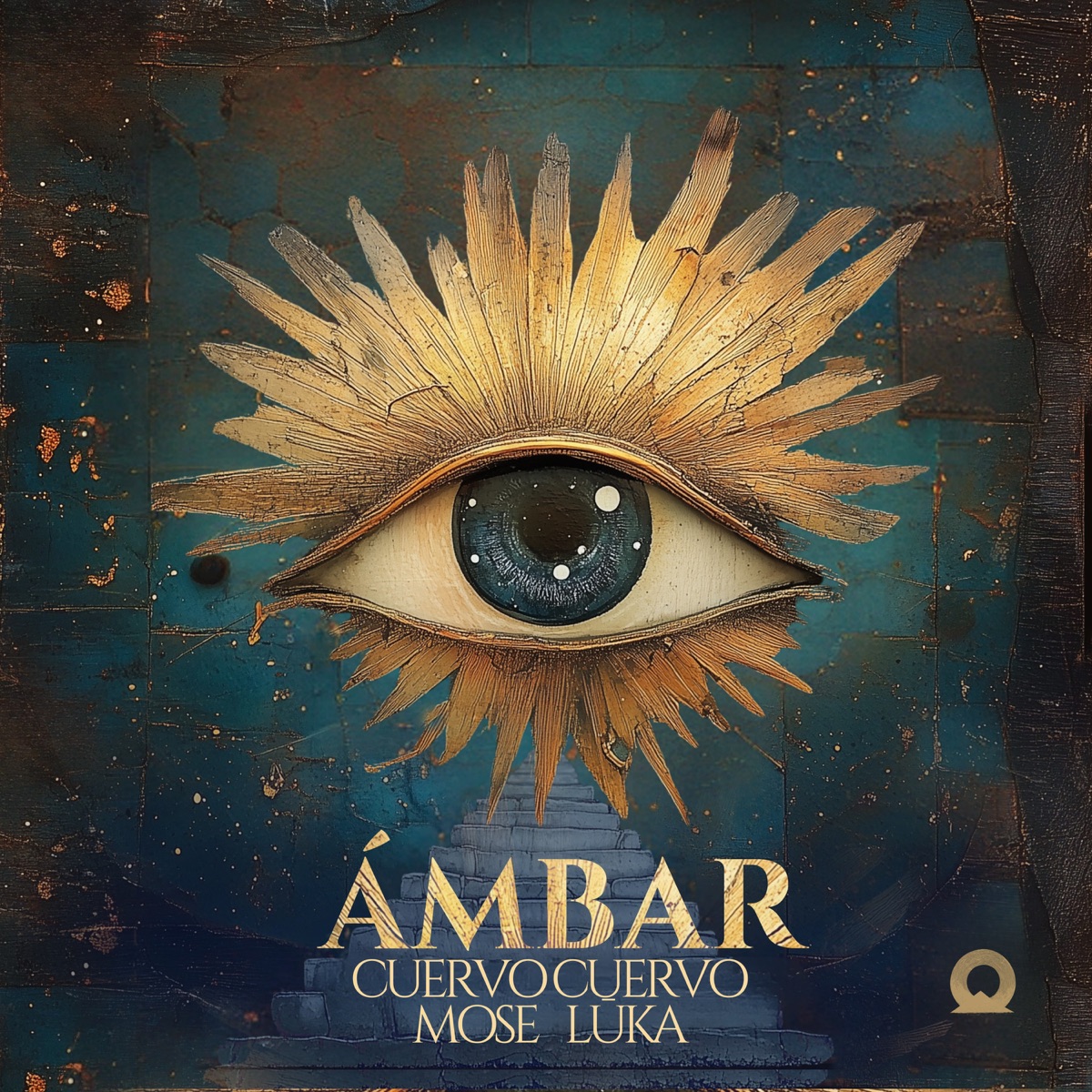 Ámbar - Single by Cuervo Cuervo, Mose & Luka. album cover