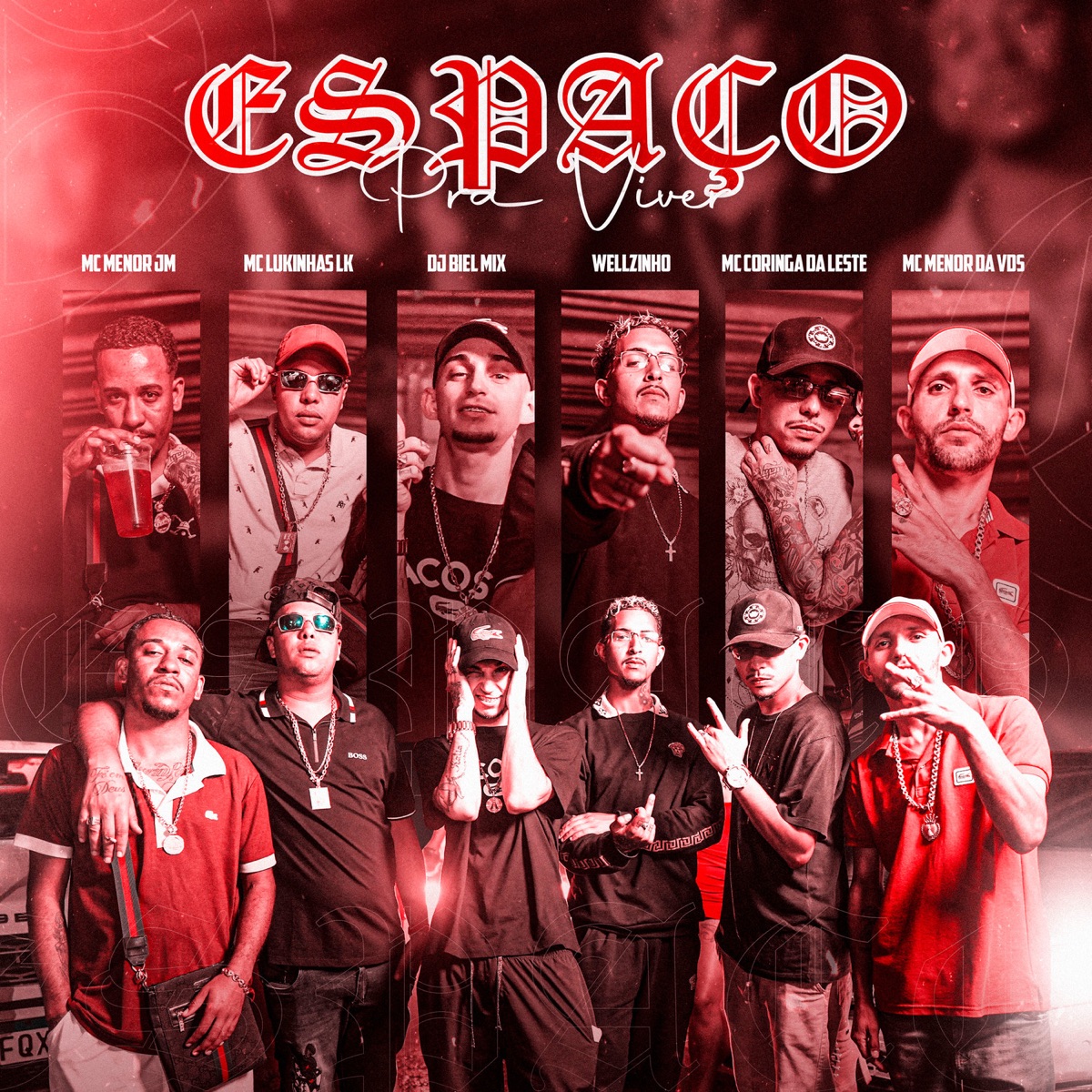 Espaço pra Viver (feat. Wellzinho, MC Lukinhas LK & Mc Menor da VDS) - Single by DJ Biel Mix, MC Coringa da Leste & Mc Menor JM album cover
