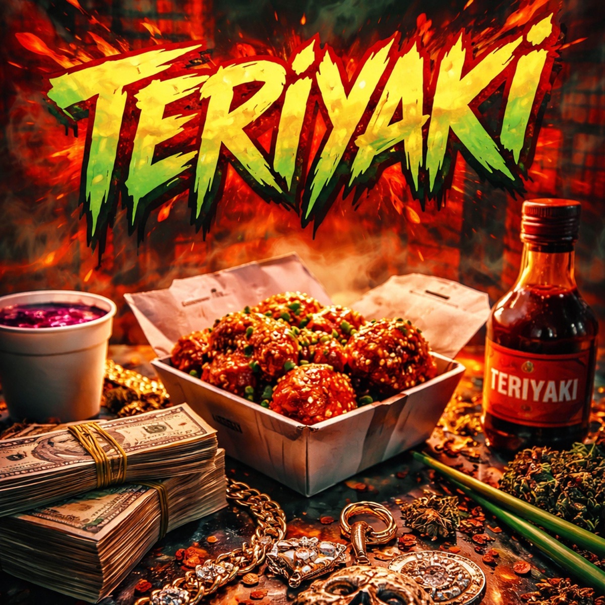 Teriyaki - Single by Cave & Chita.mc album cover
