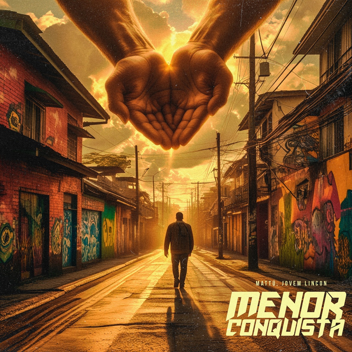 Menor Conquista - Single by Mattú, Jovem Lincon, Bomfino & PDF RECORDS album cover