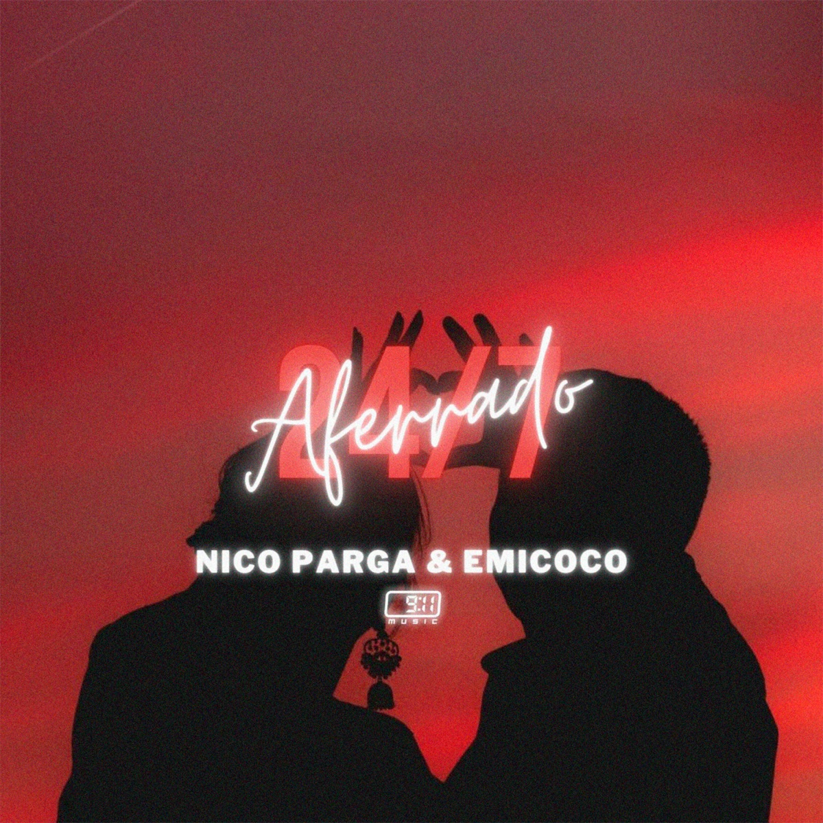 Aferrado - Single by Yilberking, Nico Parga & Emicoco album cover