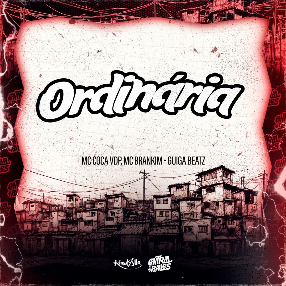 Ordinária - Single by MC Brankim, Mc Coca VDP & Guiga Beatz album cover
