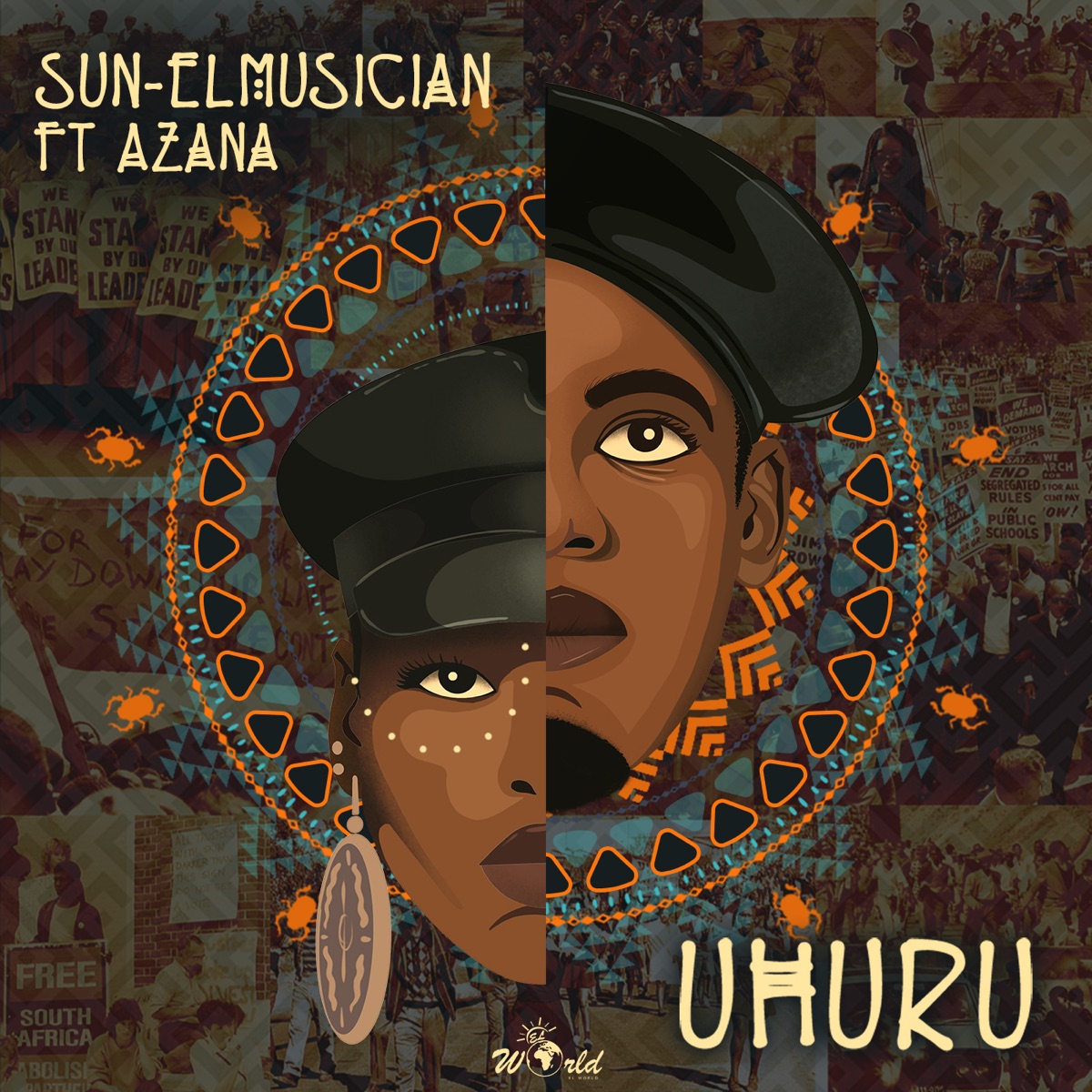 Uhuru (feat. Azana) - Single by Sun-El Musician album cover