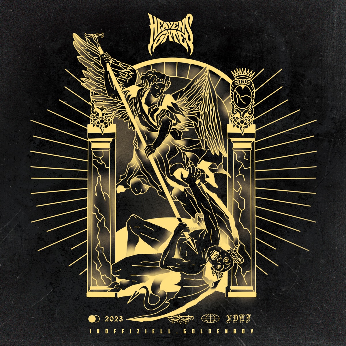 HEAVENS GATE - EP by Inoffiziell.Goldenboy album cover