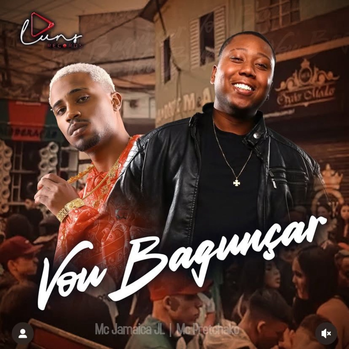 VOU BAGUNÇAR - Single by Mc Jamaica JL & mc pretchako album cover