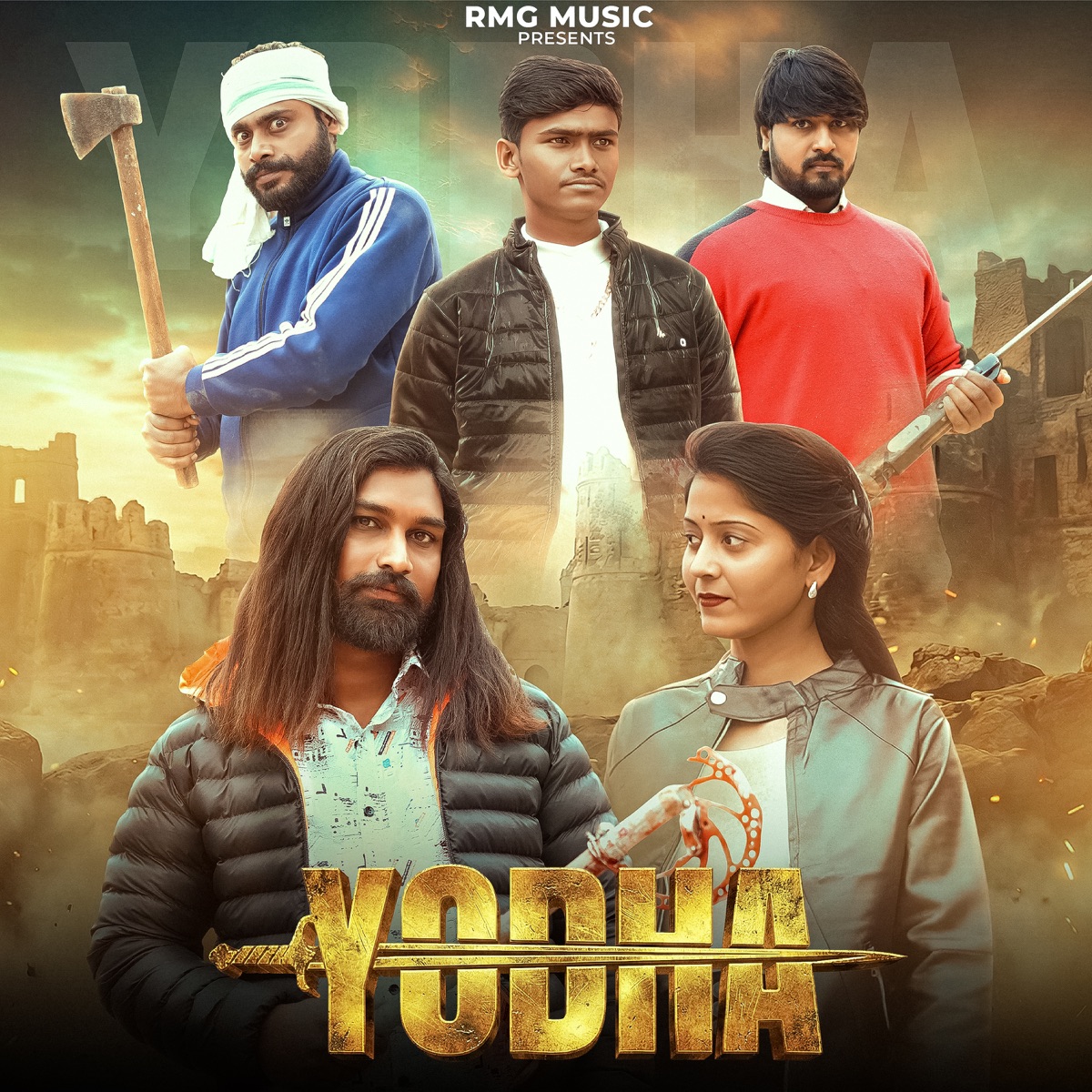 YODHA - Single by Satish Gahlot & Lali Gautam album cover
