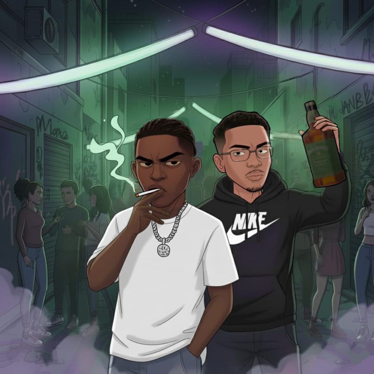 Lado Bandido (feat. Real.Black & BLACKZIN) - Single by MC NN RG album cover