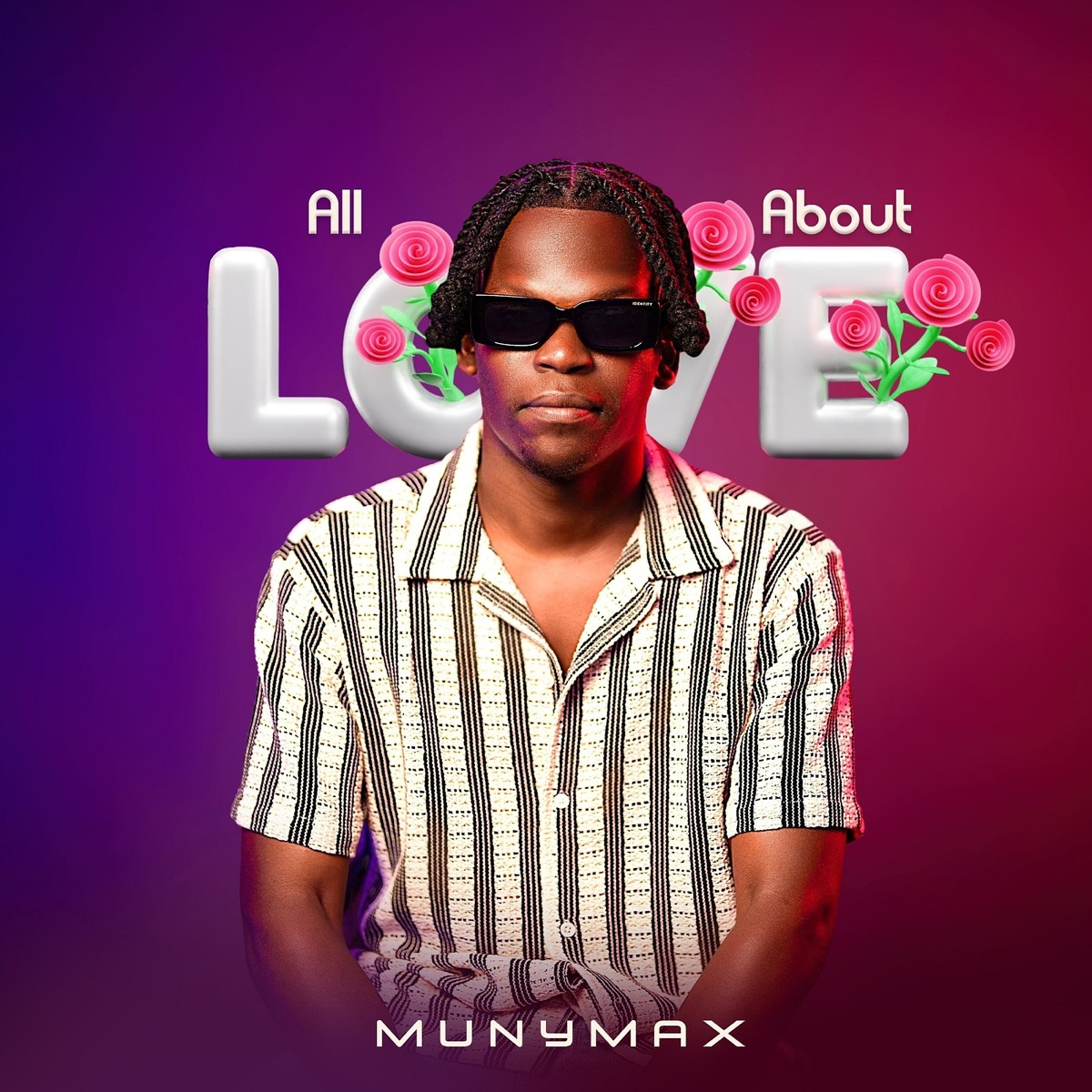 All About Love by Munymax album cover