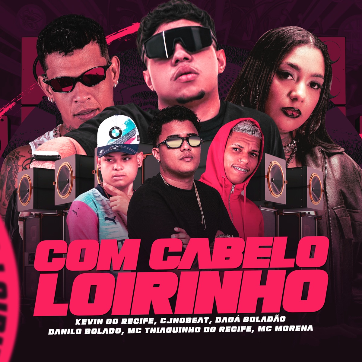 Com Cabelo Loirinho (feat. Mc Thiaguinho do Recife & cjnobeat) - Single by Kevin do recife, Danilo Bolado, Dadá Boladão & MC Morena album cover