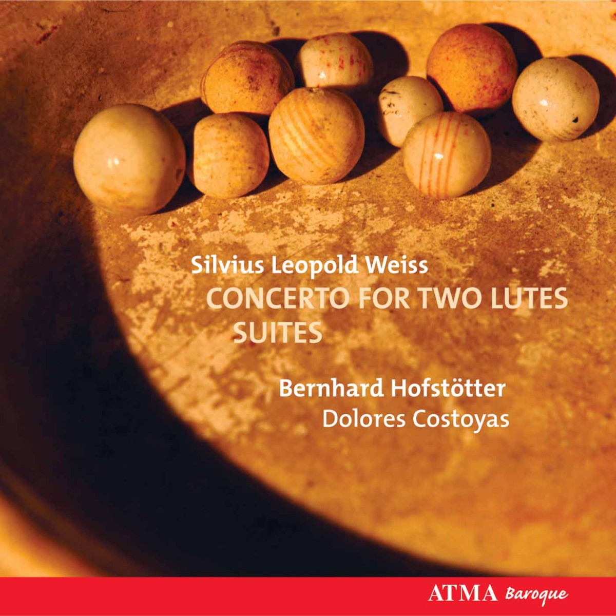 Weiss: Concerto for Two Lutes, Suites by Bernhard Hofstötter & Dolores Costoyas album cover