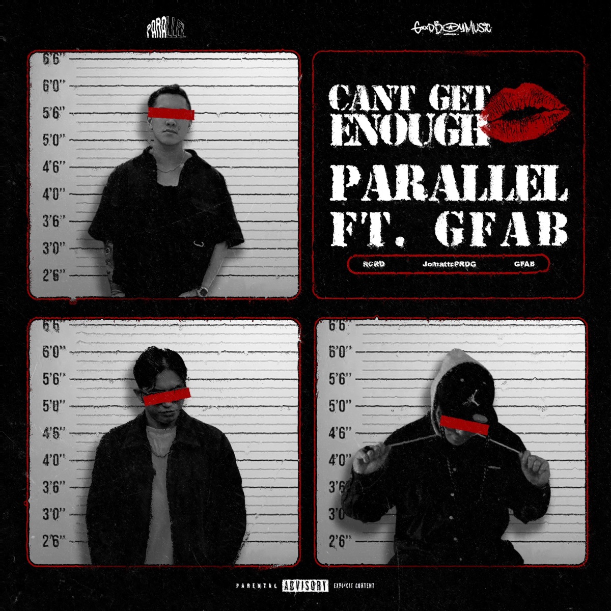 Can't Get Enough (feat. RCRD, JomattzPRDG & GFAB) - Single by Parallel album cover