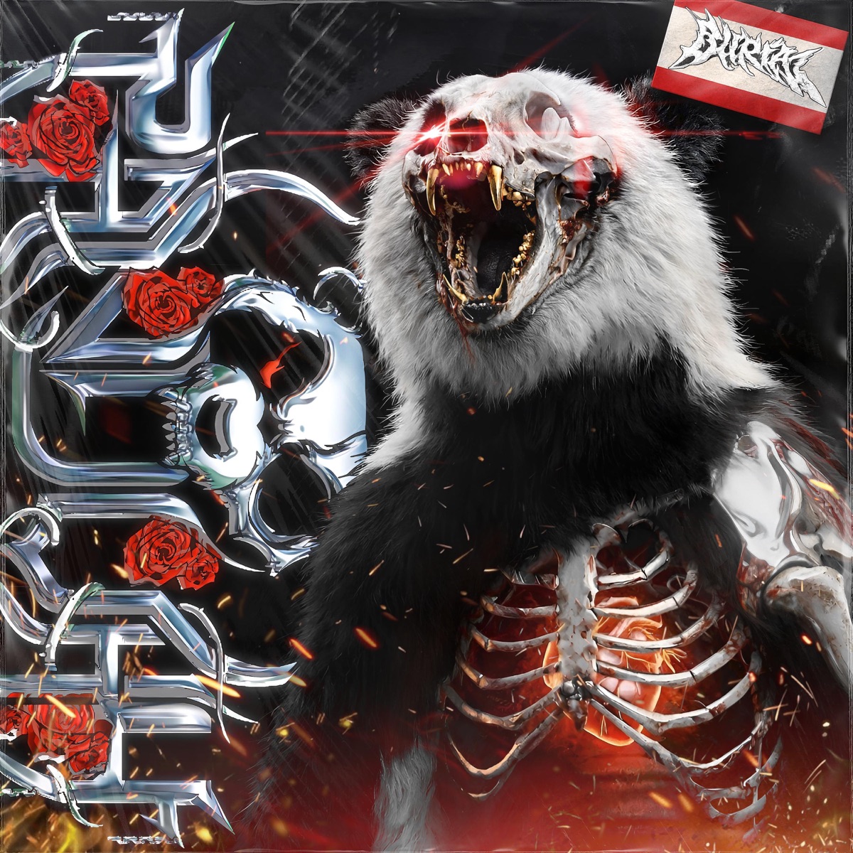 Burial - Single by Panduhh album cover