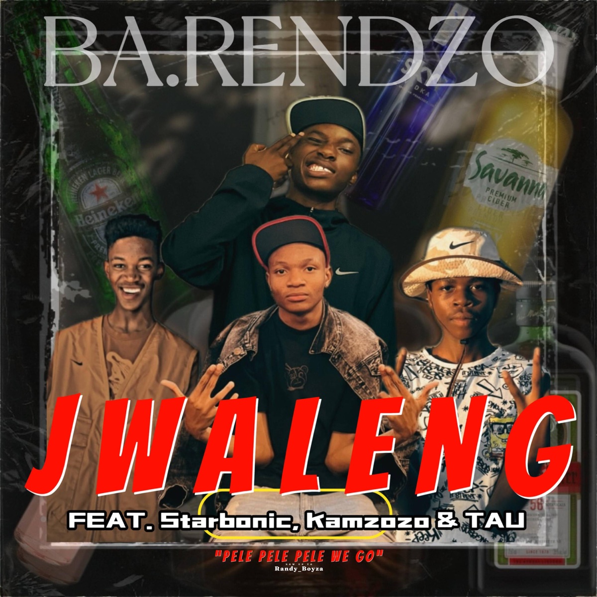 JWALENG (feat. Starbonic, Kamzozo & Tau) [Radio Edit] - Single by Randy_Boyza album cover