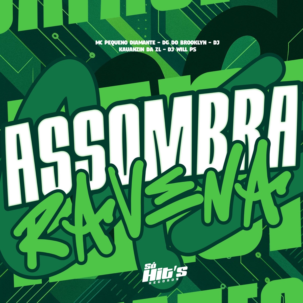 Assombra Ravena - Single by DJ KAUANZIN DA ZL, Mc Pequeno Diamante, DG DO BROOKLYN & DJ WILL PS album cover