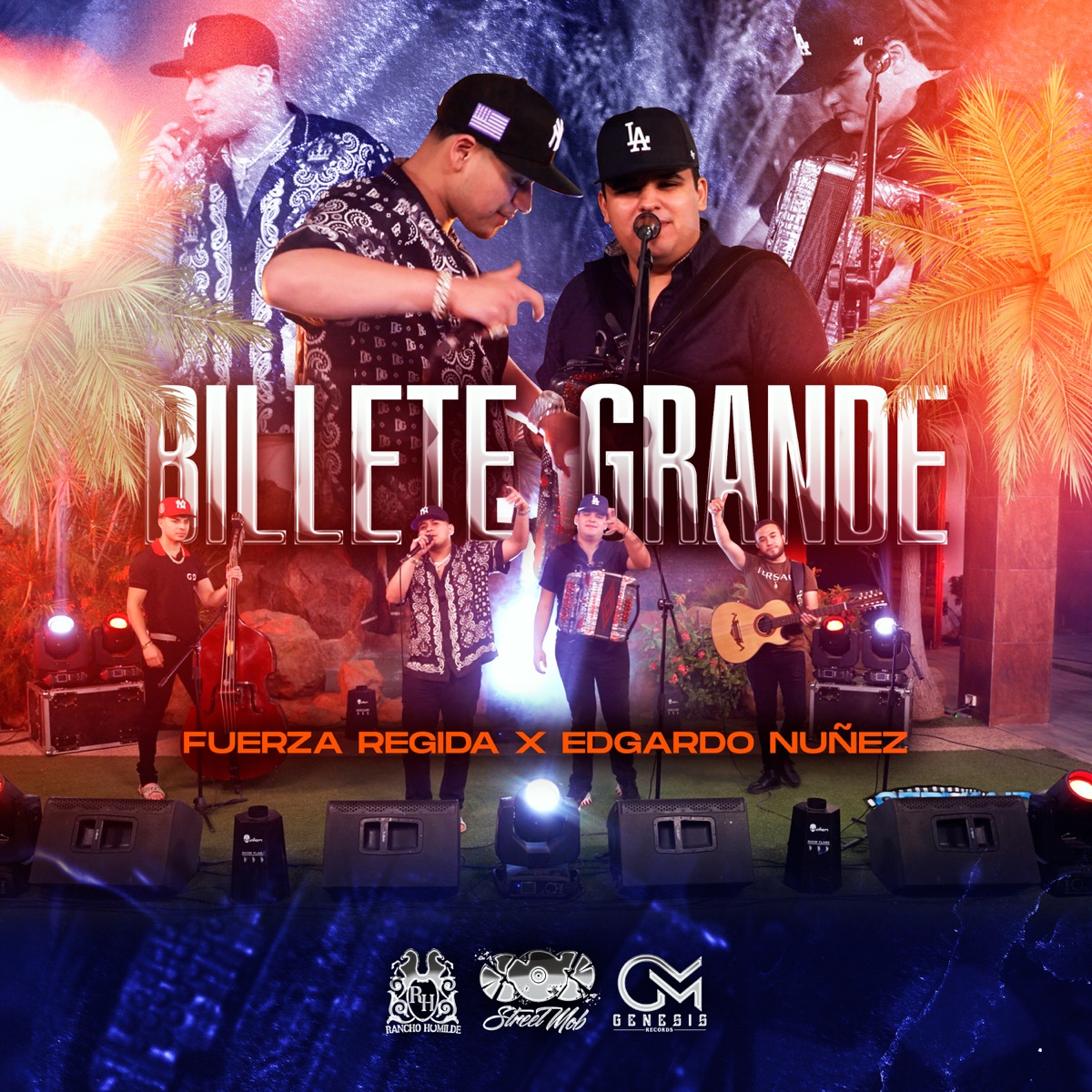 Billete Grande (En Vivo) - Single by Fuerza Regida & Edgardo Nuñez album cover