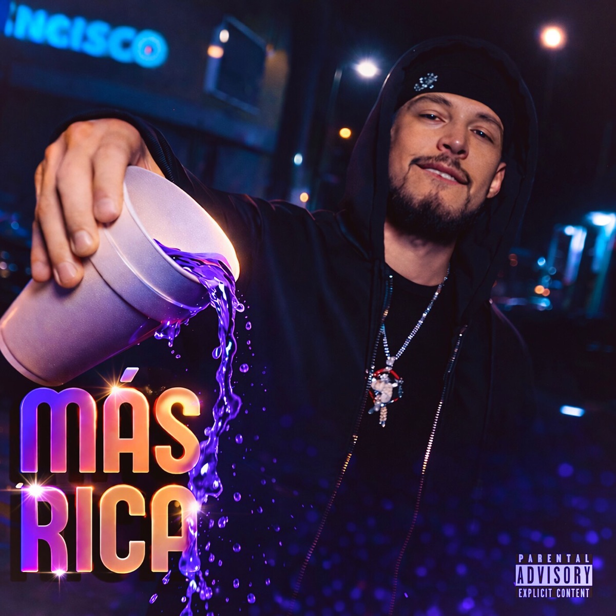 Más Rica - Single by El Whitey & Olmedv album cover