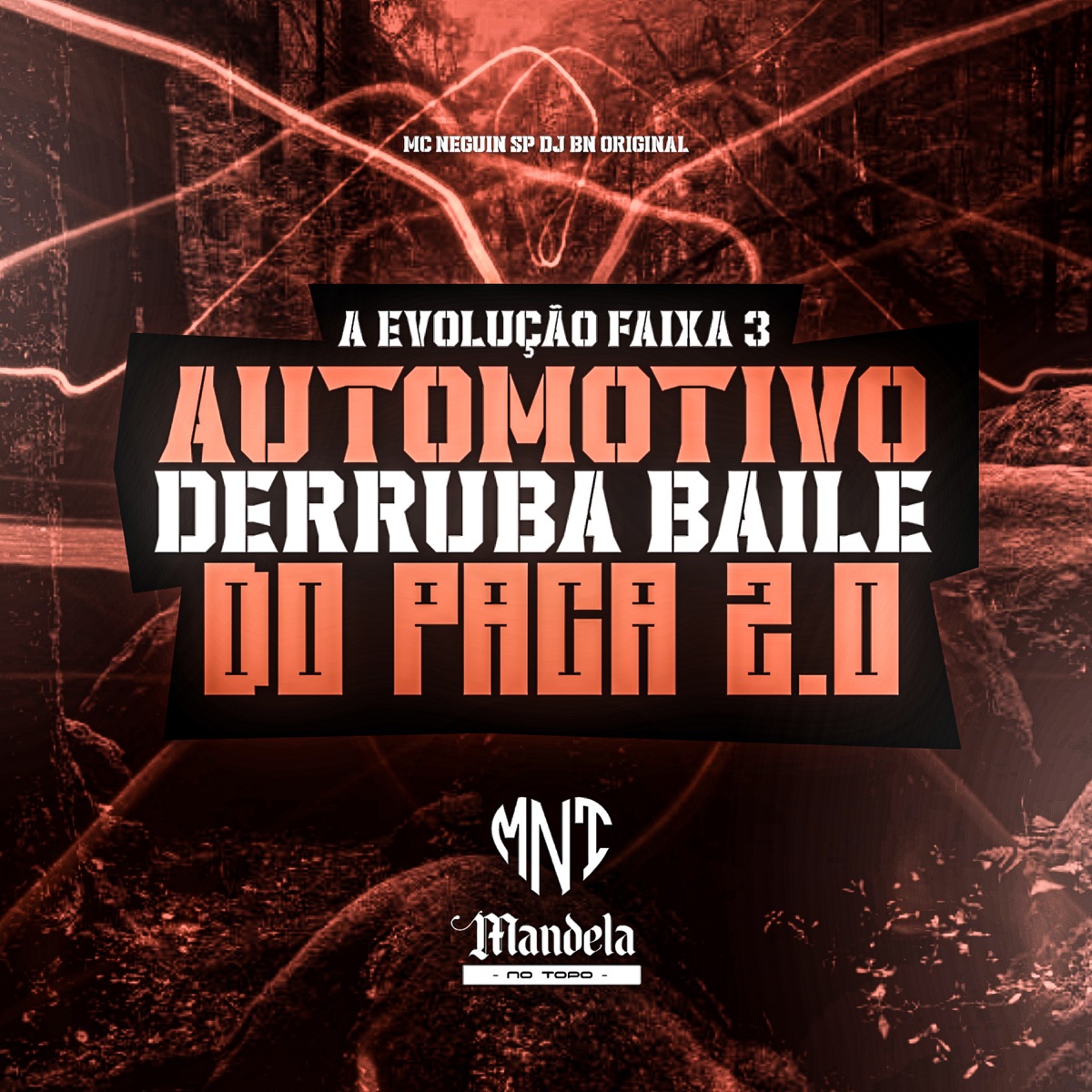A Evolução Faixa 3 Automotivo Derruba Baile do Paca 2.0 (feat. Mc Neguin SP) - Single by DJ BN Original album cover
