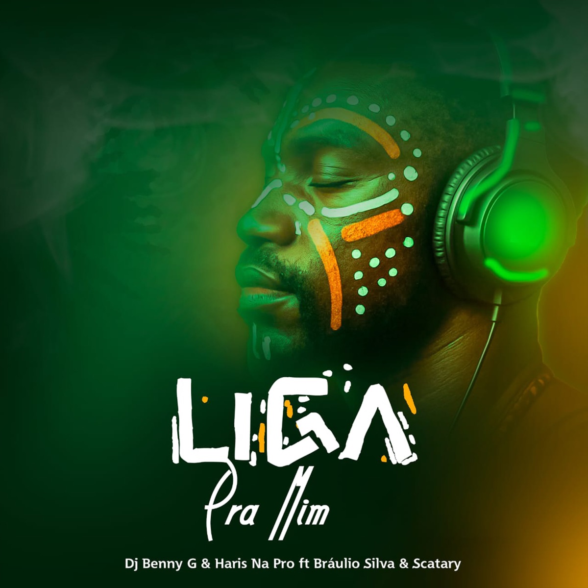 Liga P'ra Mim (feat. Braulio Silva & Scatari) - Single by DJ Benny-G & Haris Na Pro album cover