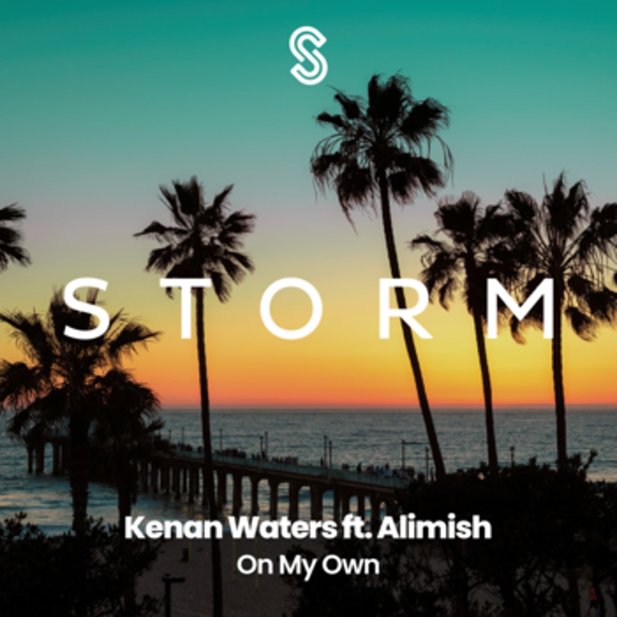 On My Own - Single by Kenan Waters & Alimish album cover