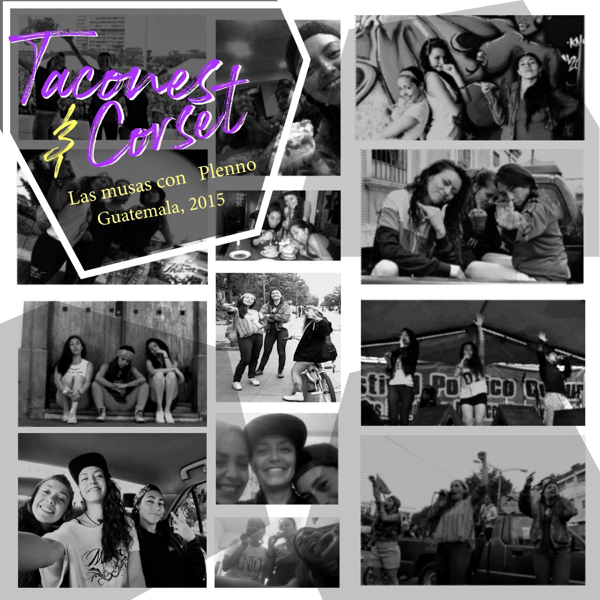 Tacones y Corset (feat. Kunti Shaw & Mai de Rimas & Mc Suina & Plenno) - Single by Las Musas album cover