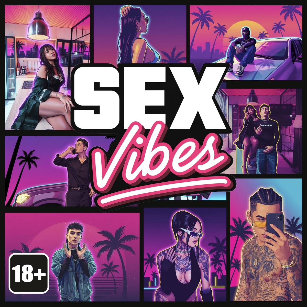 Sex Vibes - Single by Manuva & JheyK album cover