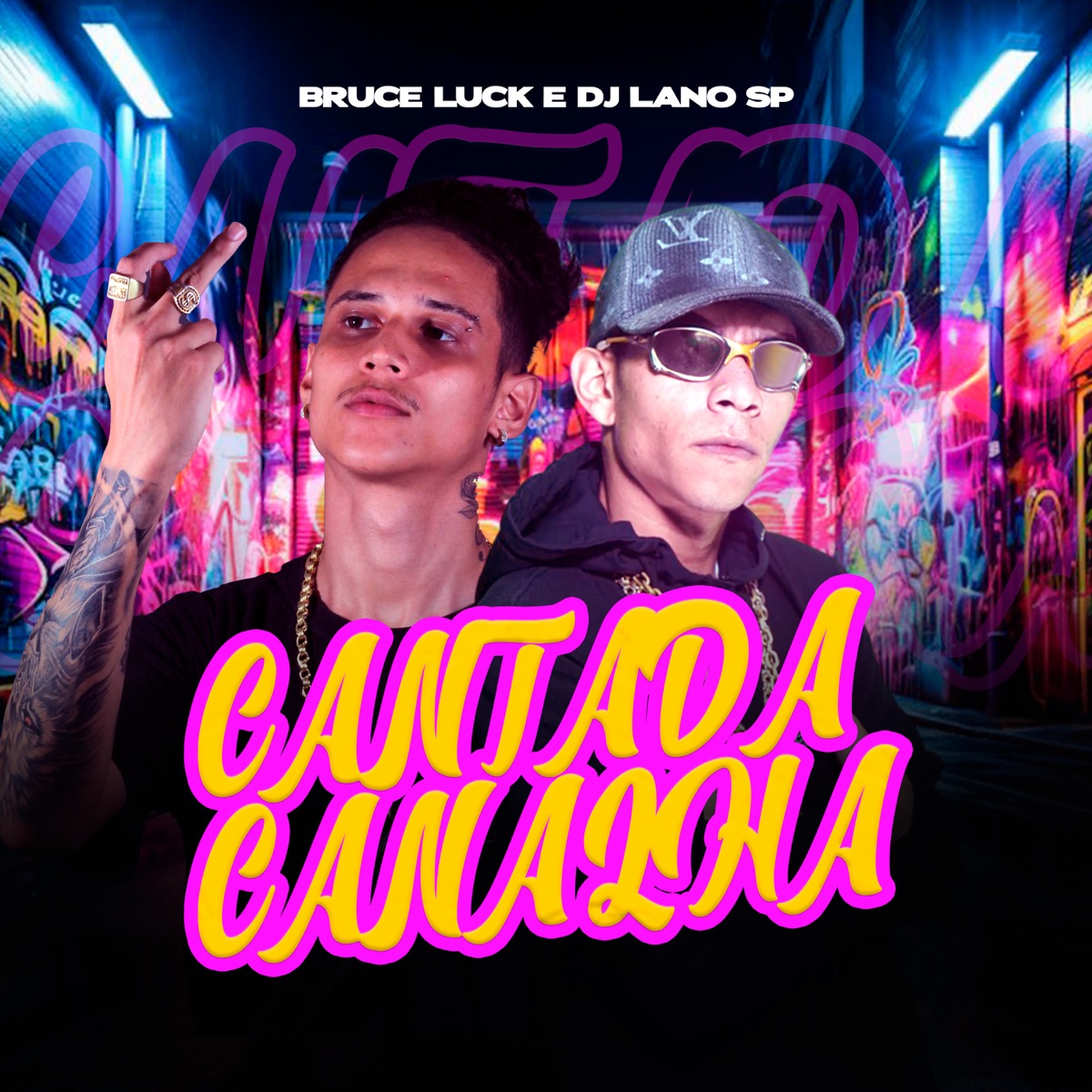 Cantada Canalha - Single by Bruce Luck & DJ Lano SP album cover