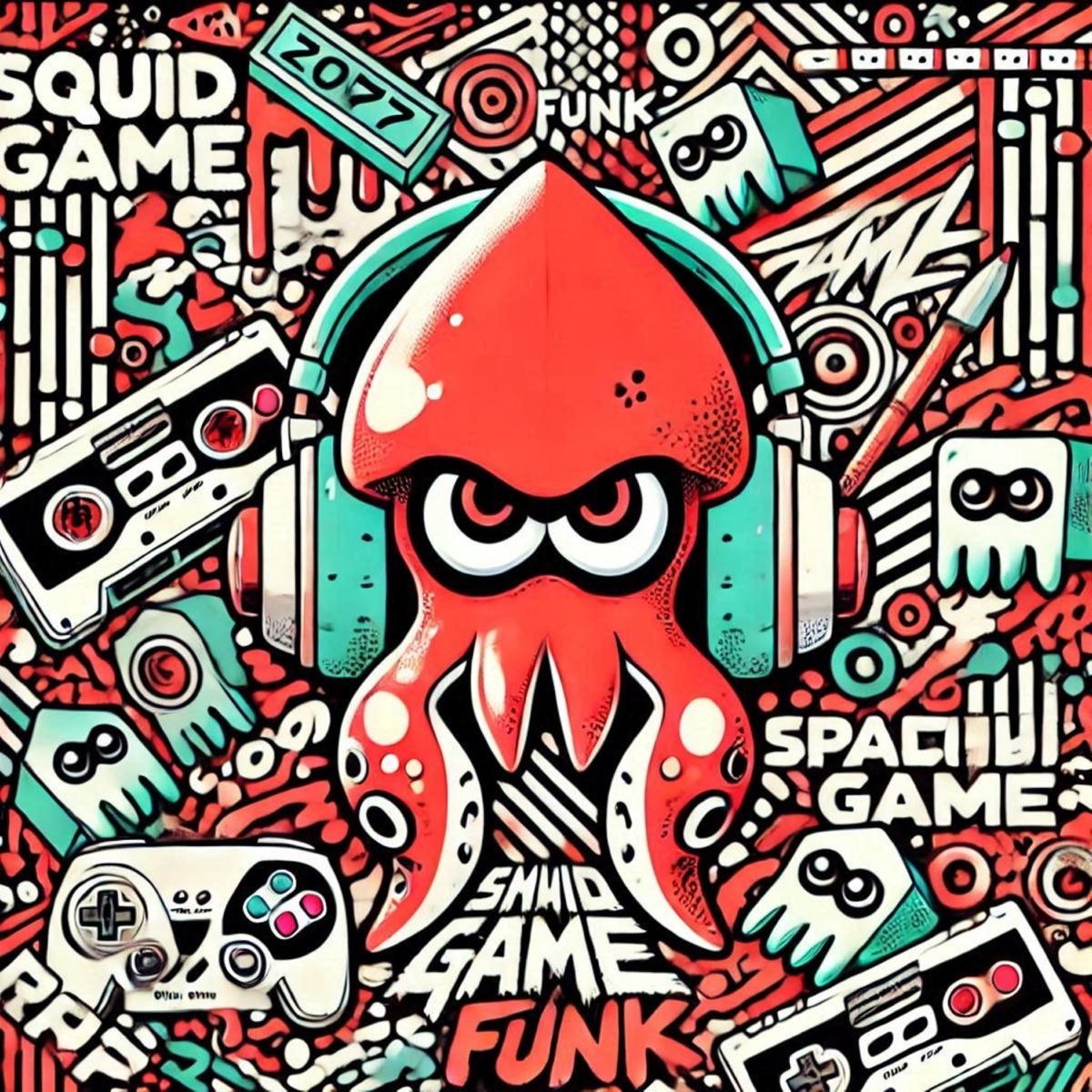 SQUID GAME FUNK - Single by BX3VV & SVFRD album cover