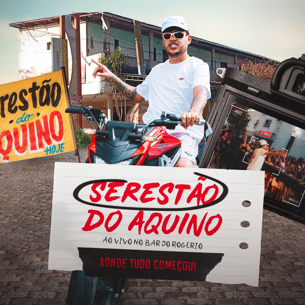 Serestão do Aquino (Ao Vivo no Bar do Rogério) by Thiago Aquino album cover