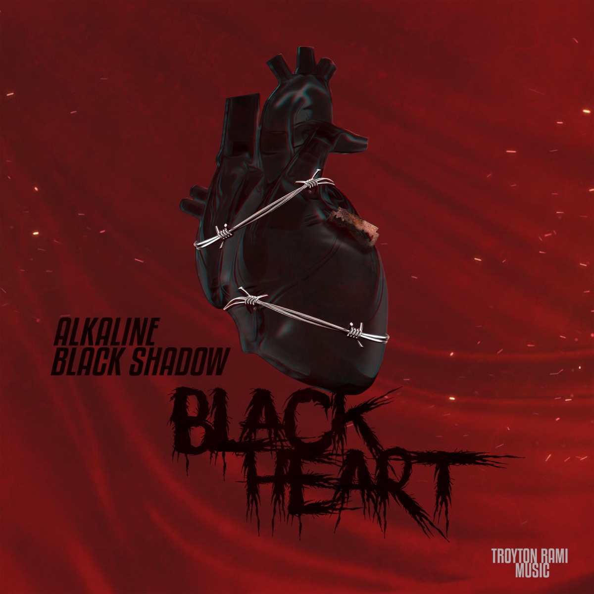 Black Heart - Single by Black Shadow & Alkaline album cover