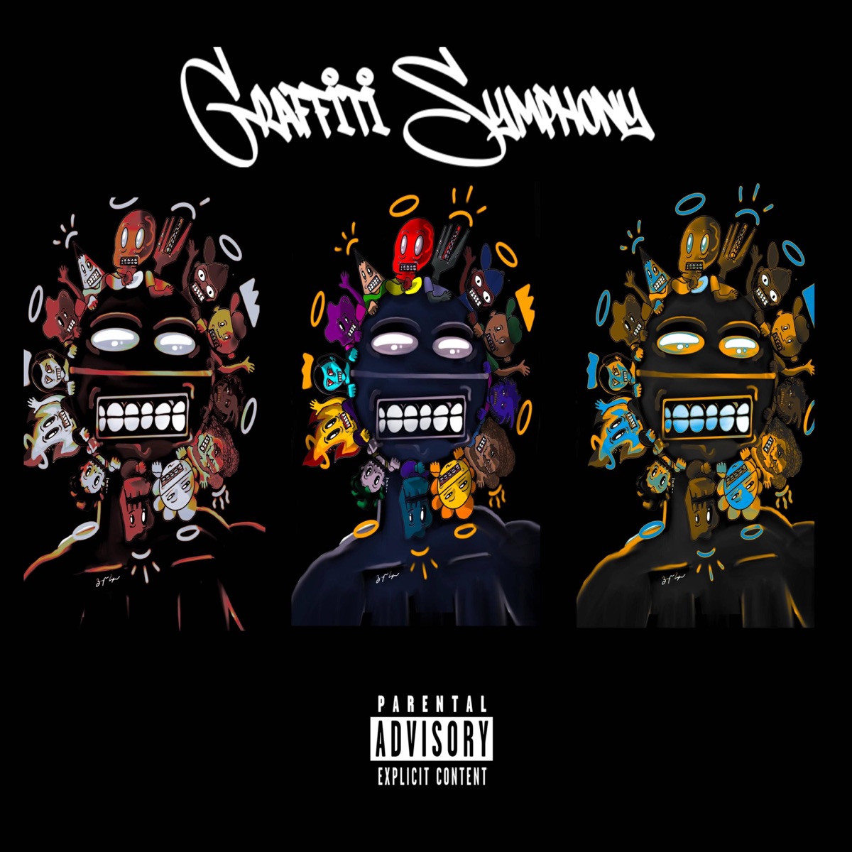 Graffiti Symphony by Terrence Esquire Huggins album cover
