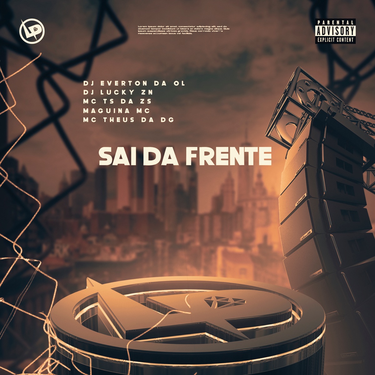 Sai da Frente - Single by Dj Lucky Zn, MC Theus da DG, Maguina MC, DJ Everton da Ol & MC TS da ZS album cover